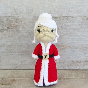 Patrón amigurumi crochet Sra. Clauss - Patrón amigurumi ganchillo Sra. clauss