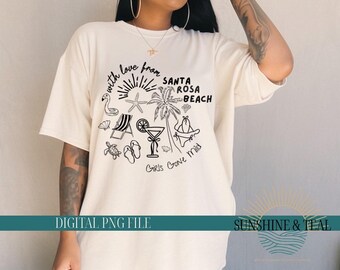 Custom Beach Trip SVG file, Bachelorette Your Location, Beachy, Girls Gone Mild, Girls Trip PNG, Senior Trip Sublimation file