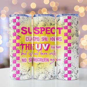 Suspect Claims Funny Sarcastic Mom 20 oz Skinny Tumbler Sublimation Design Digital Download PNG Instant DIGITAL ONLY, Tumbler Wrap