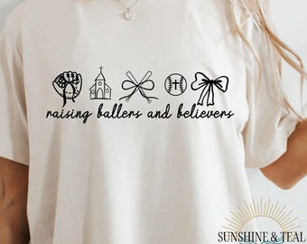 Raising Believers Baseball PNG, Philippians 4:13 Softball Png, Boho Baseball Mama Png, Baseball Png, Christian Png, Bible Verse Png