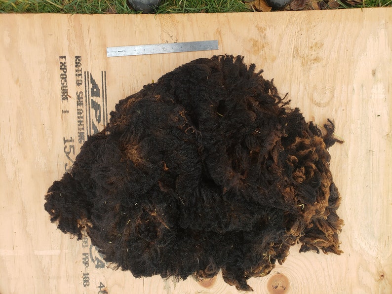 100/% Finn Raw Fleece