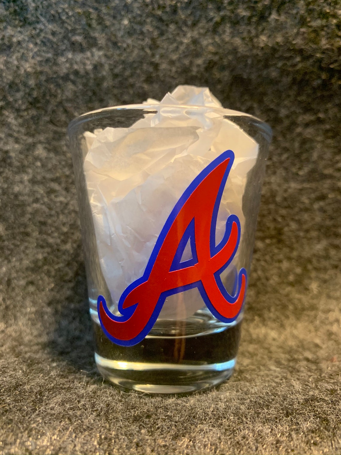 Atlanta Braves Shot Glass Etsy