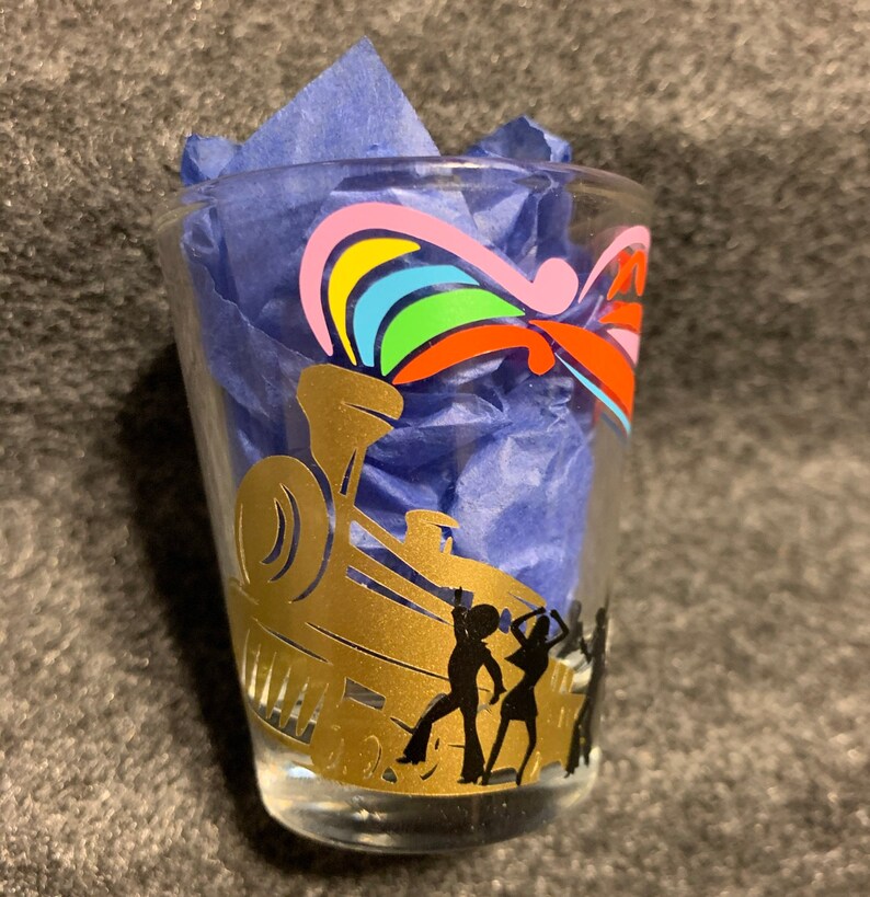 Disco Train Shot Glasses Etsy