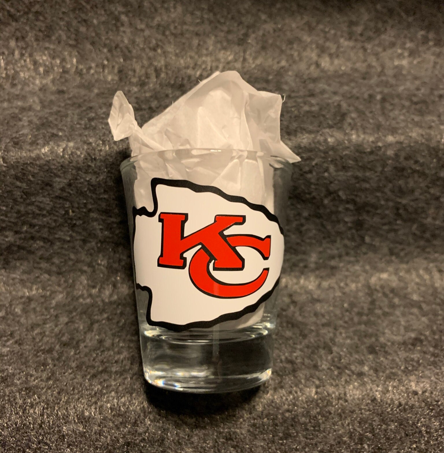 Kansas City Chiefs Shot Glass Etsy