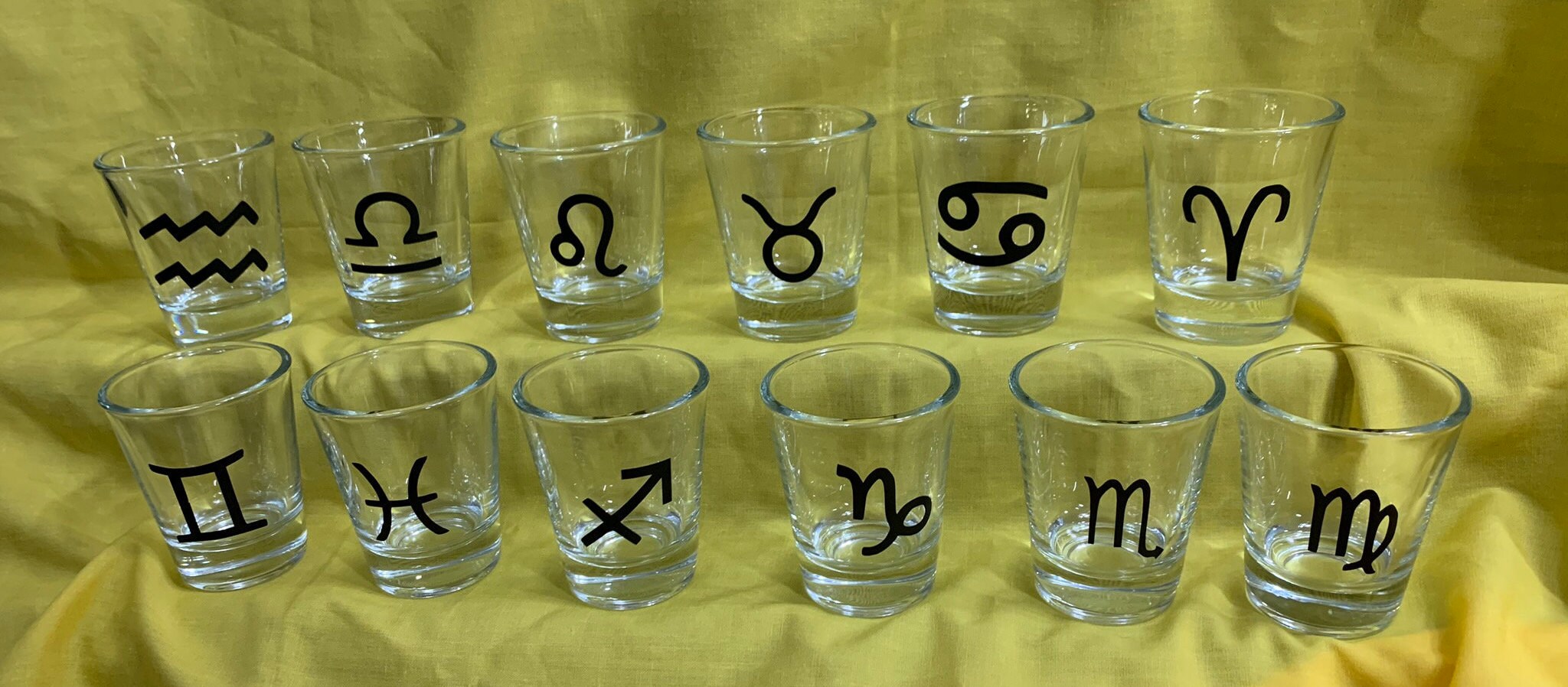 Zodiac Shot Glasses