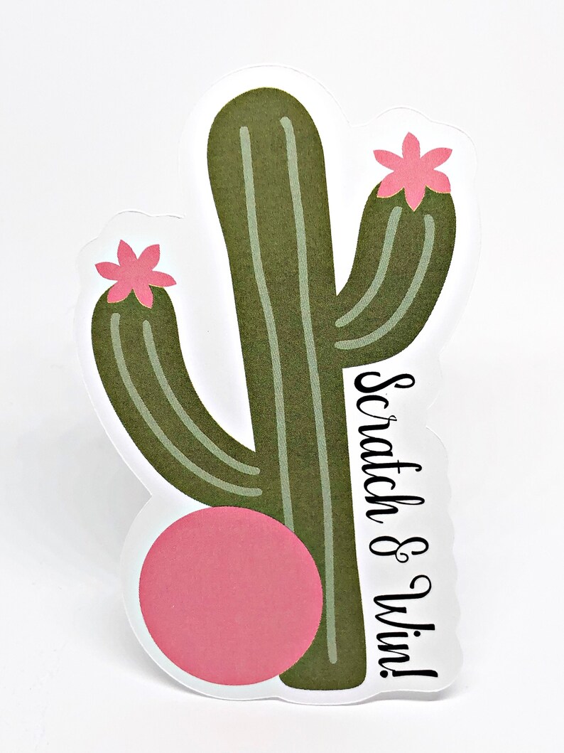 PRE DESIGNED Scratch off Card Scratch to Win Cards Small Etsy