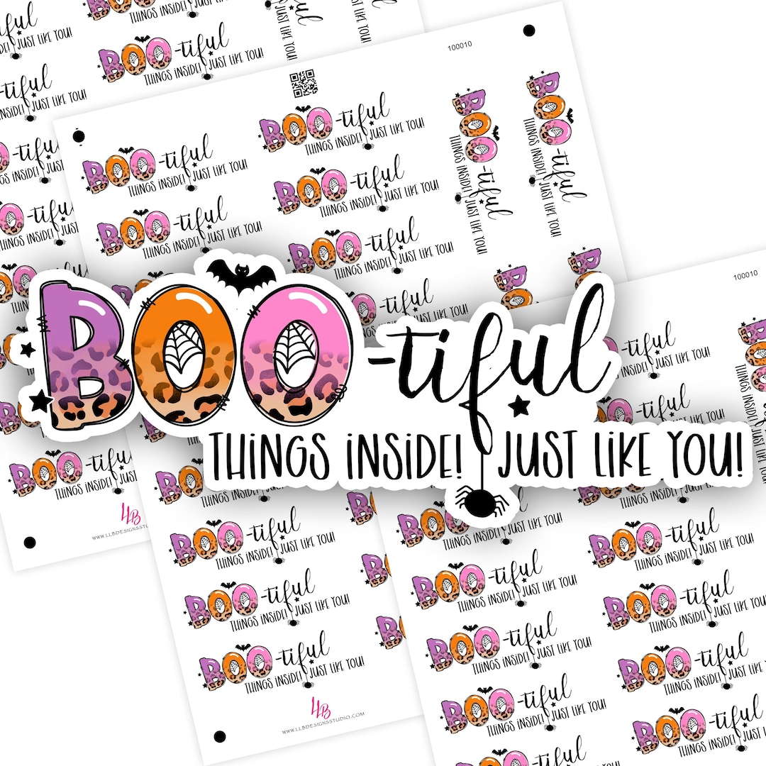 Bootiful Things Inside Just Like You, Business Branding, Small Shop ...