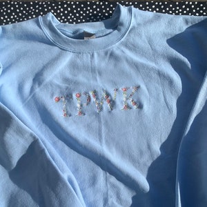 Tpwk embroidered sweatshirt clearance