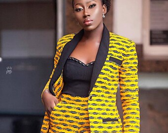 kitenge trouser suit designs