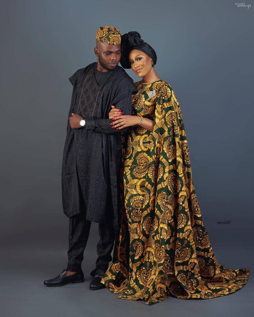 Couple African Clothing Agbada Ankara Gown African Couple - Etsy