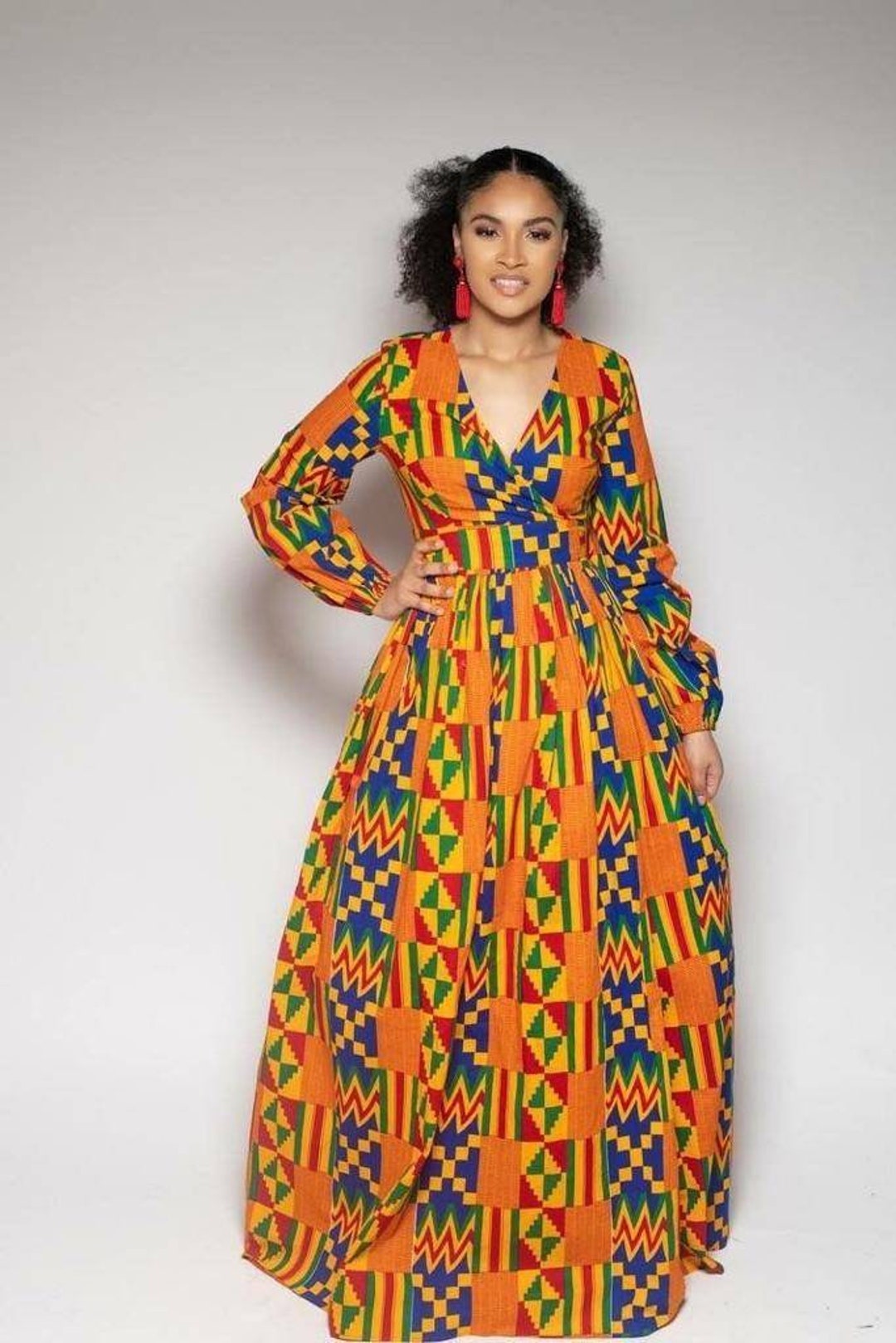 African Dress, Ankara Gown, Ankara Maxi Dress, African Print Dress ...