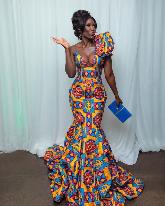 40+ Stunning African Clothing Guaranteed to Steal The Show!  African prom  dresses, African clothing styles, African clothing