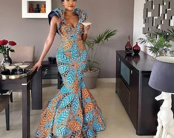 maxi ankara dresses