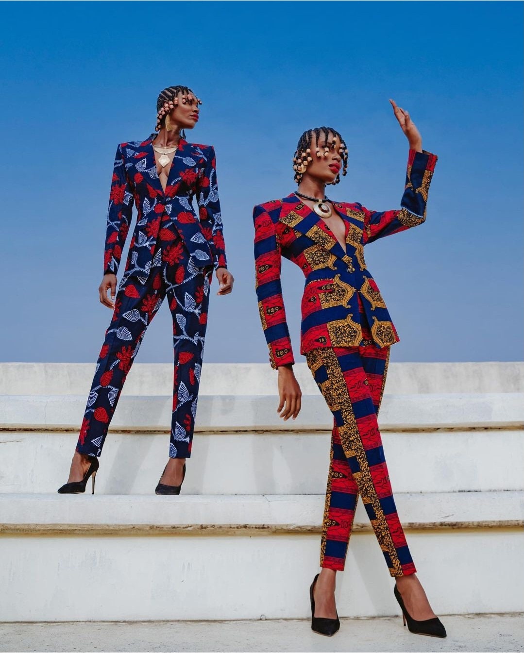 African Pant Suits for Women 