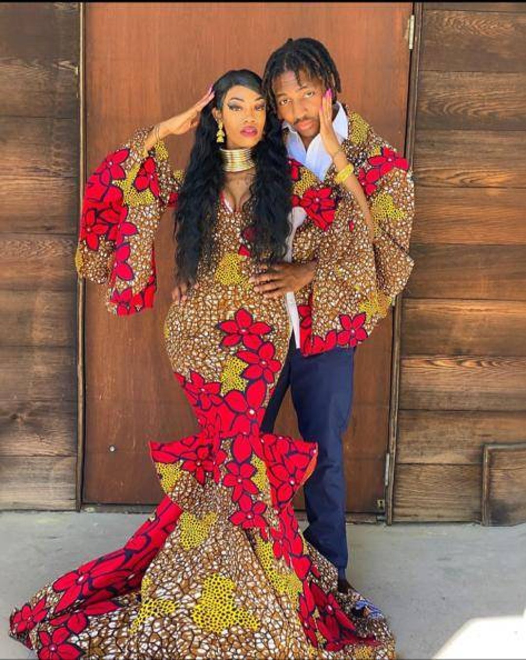 Congolese traditional wedding dresses 2025
