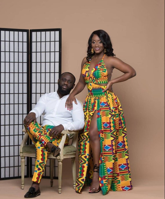 African Clothing for Couples/african Matching Outfits for Couples/african  Couples Attire/couple's Outfit/african Native Clothing for Couples -   Canada