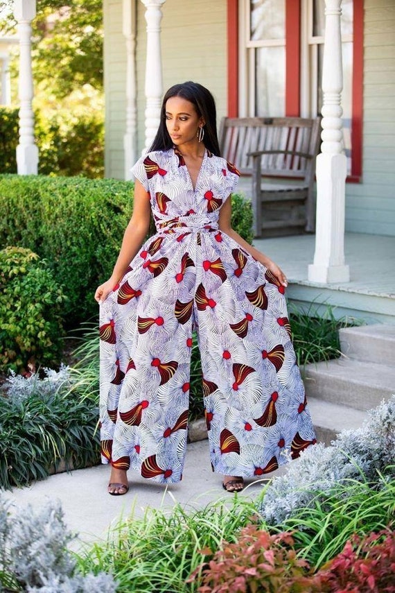 Afrikanische Overall Ankara Overall Infinity Overall Etsy