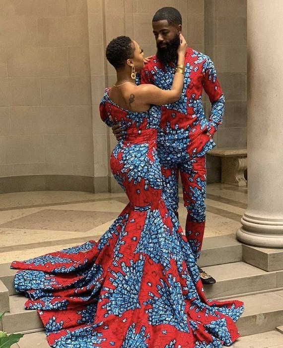 Couple African Clothing, African Couple Matching Outfits African