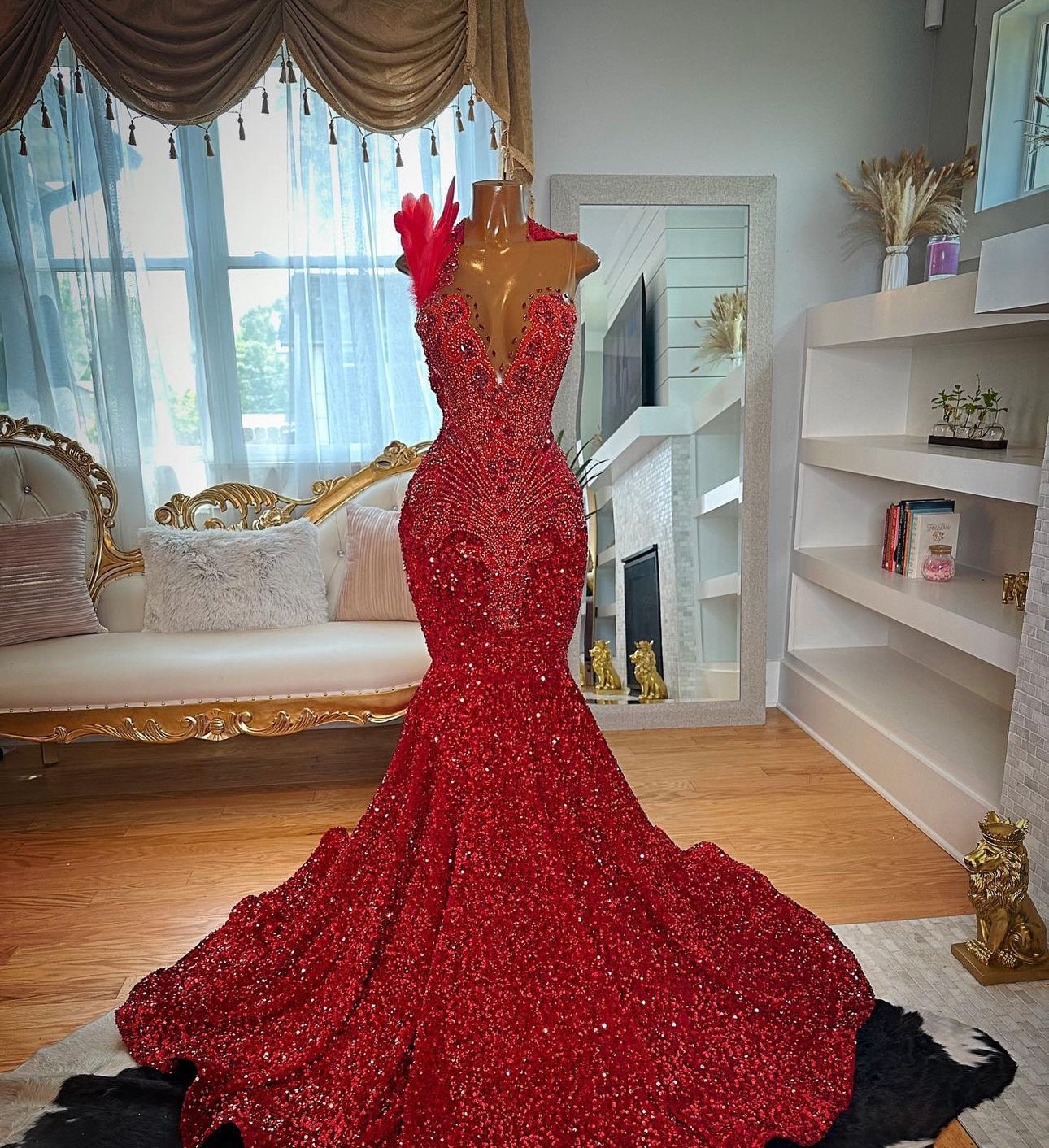 Bling evening dresses hot sale