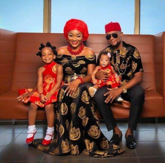 Igbo Couples Traditional Marriage Attire, Couples Luxurious