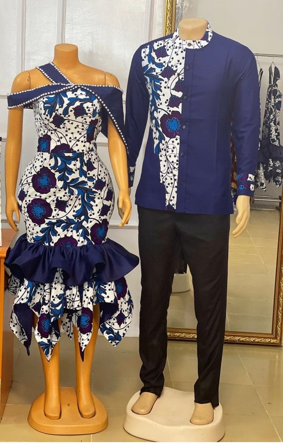 Couple African Clothing, African Couple Matching Outfits African