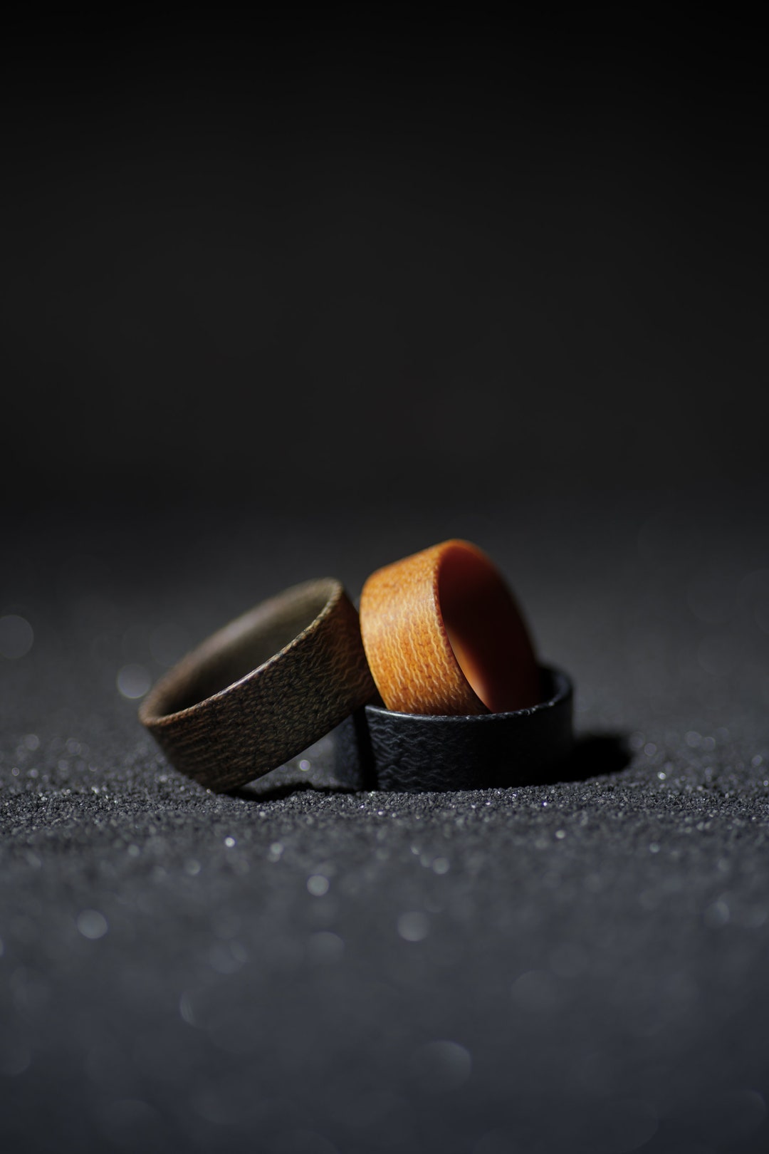 Non Conductive Micarta Electricians Ring, Handmade Mens Engagement Ring