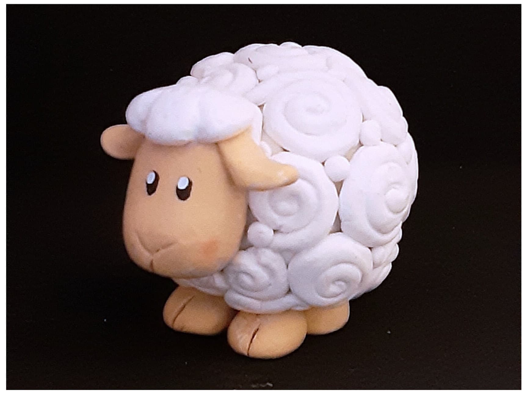 Cute Clay Sheep Figurine - Etsy Cute Clay Sheep Figurine - Etsy