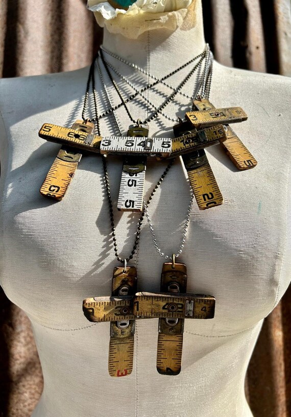 Homemade 2024 cross necklace