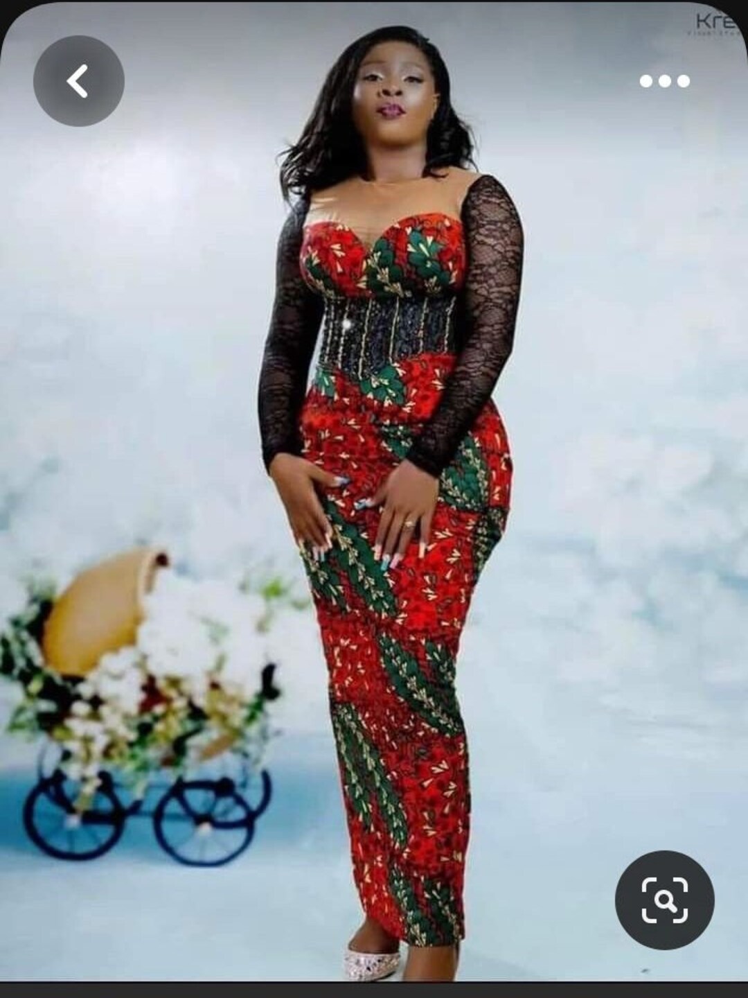 African lady’s outfit-female outfit-ankara wear,DS4630 main image 0