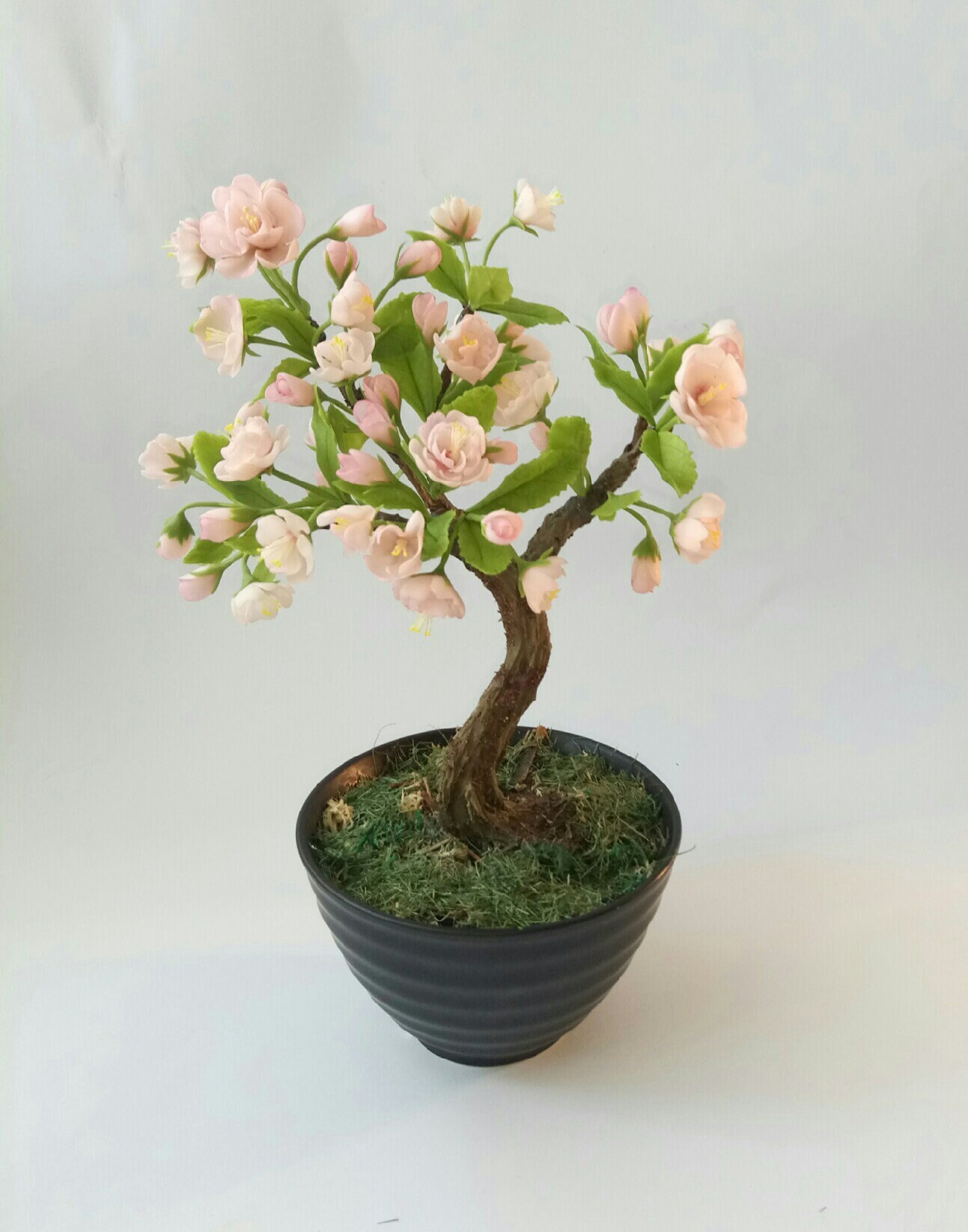 Bonsai SakuraBonsai TreePolymer Clay Flowers Artificial Etsy