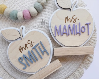 Teacher Desk Name Sign