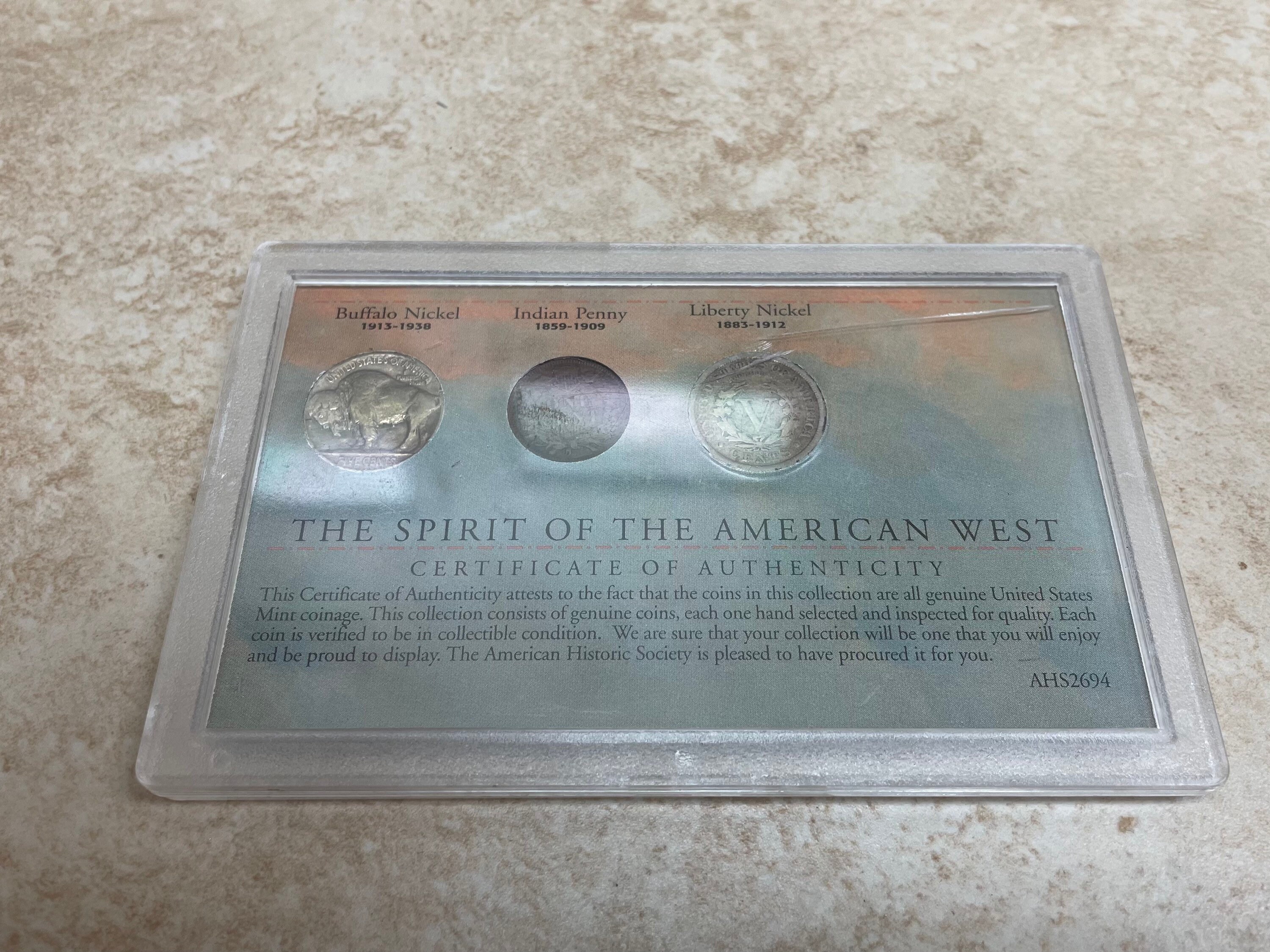 Spirit of the American West Coin Collection.#6071b2. Free