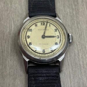 Vintage Movado Military 1940’s FB wrist watch collectible.#200103 WB.Free Shipping!!!