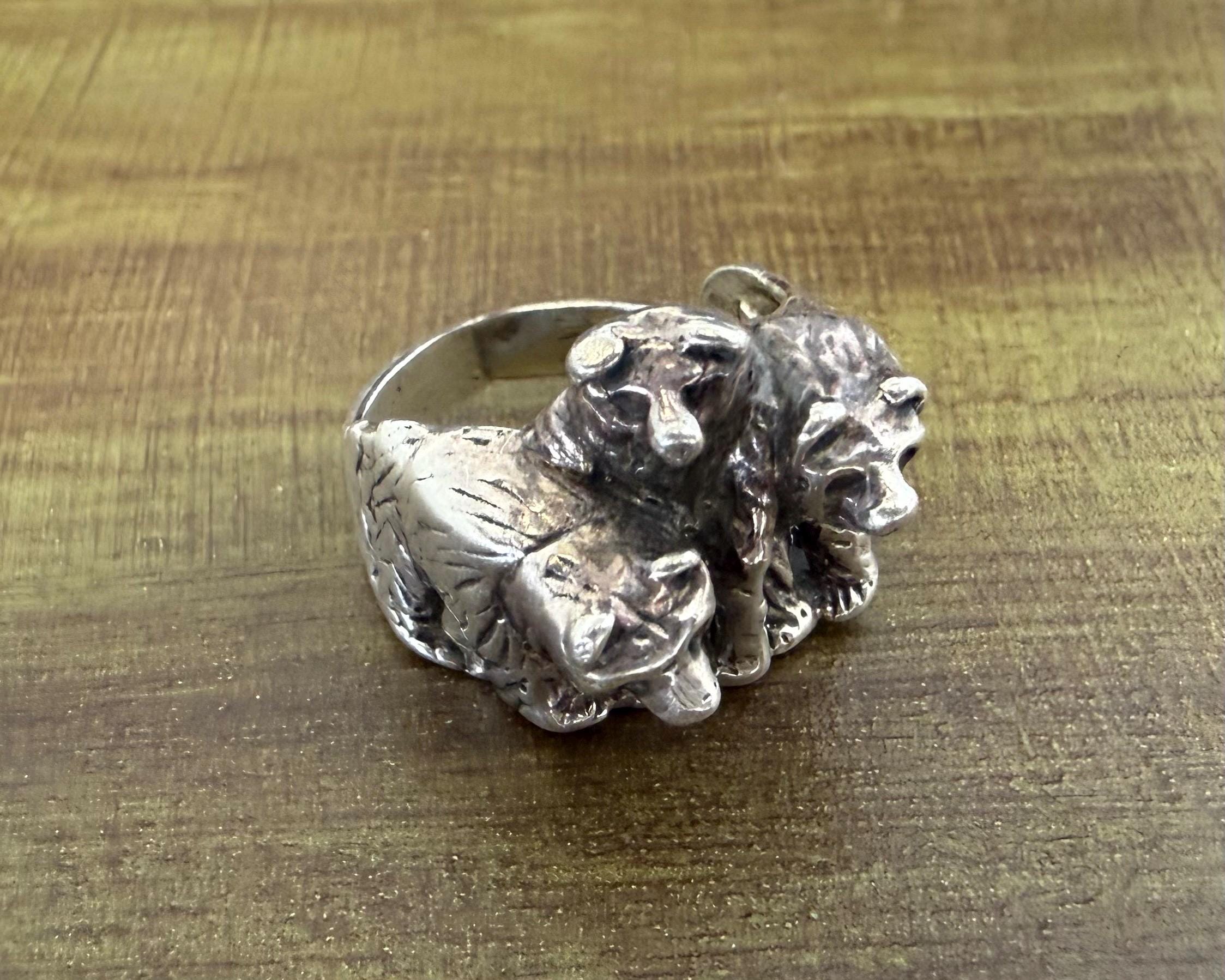 Otto Sterling Ring - Etsy