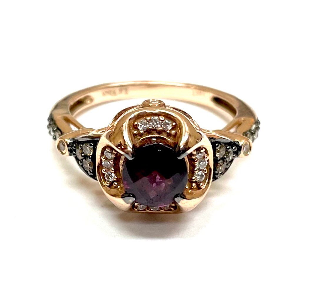 Le vian deals garnet ring