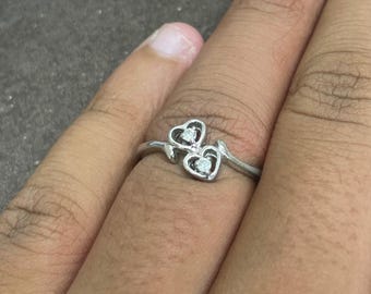 Vintage Native American Sterling Silver Hematite Ring - Etsy