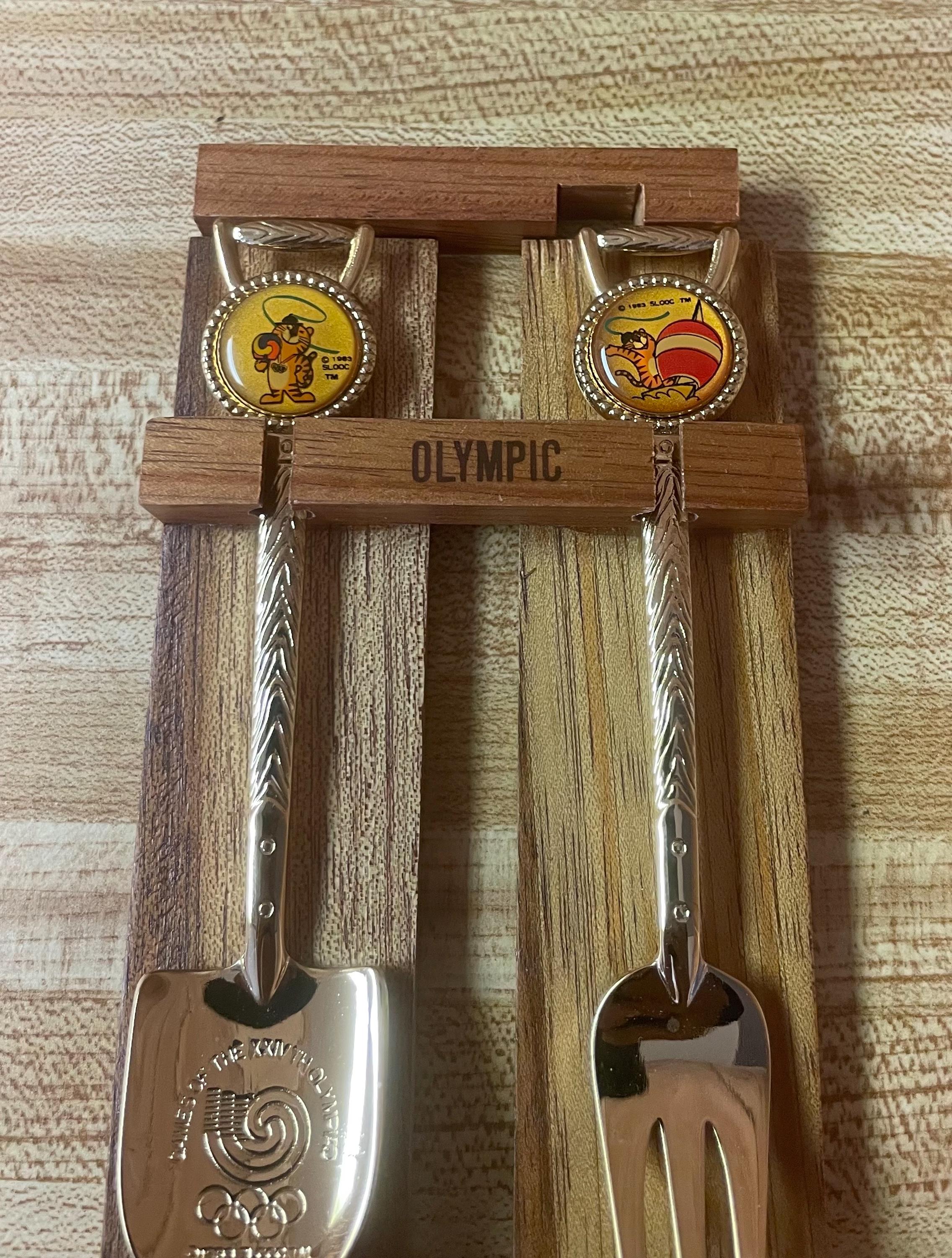 Hodori 1988 Olympic Spoons Collectible.#1066cb.free Shipping!!! - Etsy