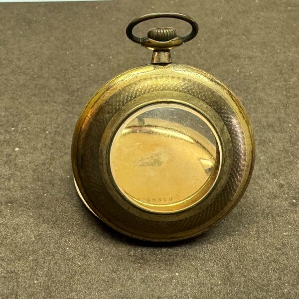 Vintage antique pocket watch case gold filled.#2570WB.Free shipping!!!