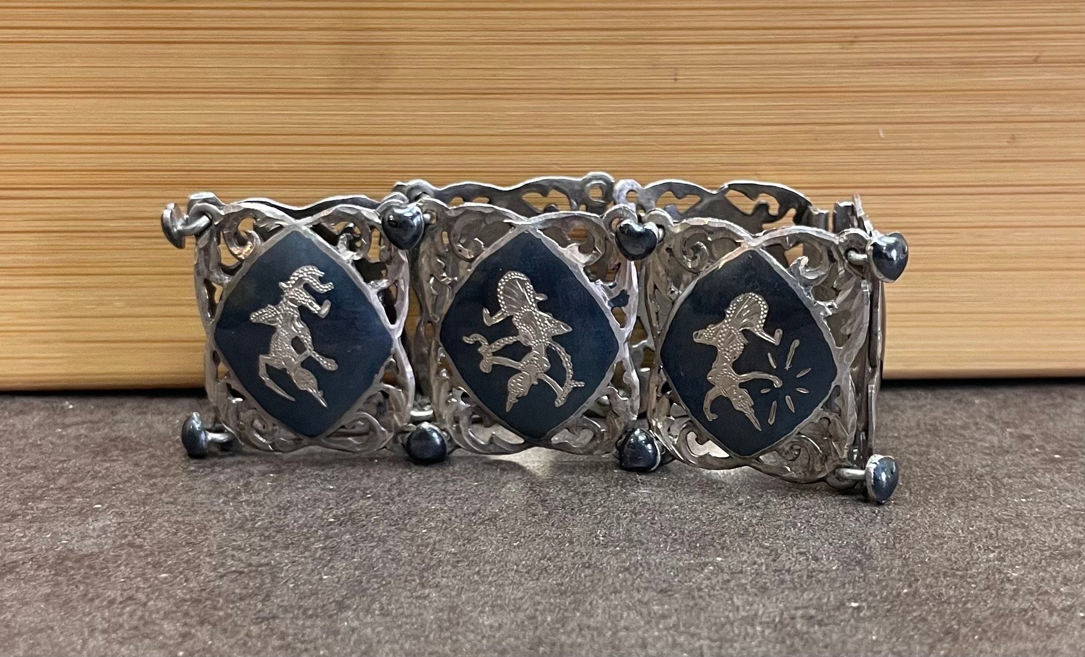 Siam Silver Bracelet - Etsy
