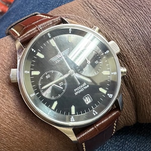 Poljot civil chronograph 3133 Russian mechanical aviation watch limited edition #912/999.#1254WB Free shipping!!!