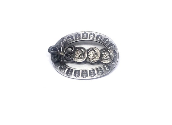 Antique Coro “C&R “Brooch sterling silver. #1070 - image 2