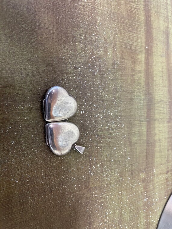 Unique double heart / connected  heart pendant.#2… - image 9