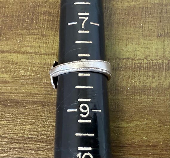 Handmade sterling silver spoon statement ring siz… - image 7