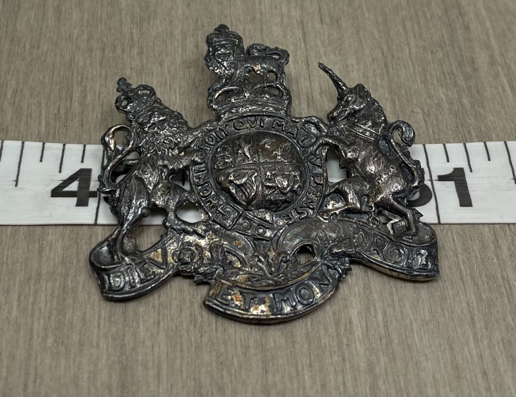 Dieu Et Mon DROIT STIEFF WW2 British Royal Coat of Arms Badge Etsy