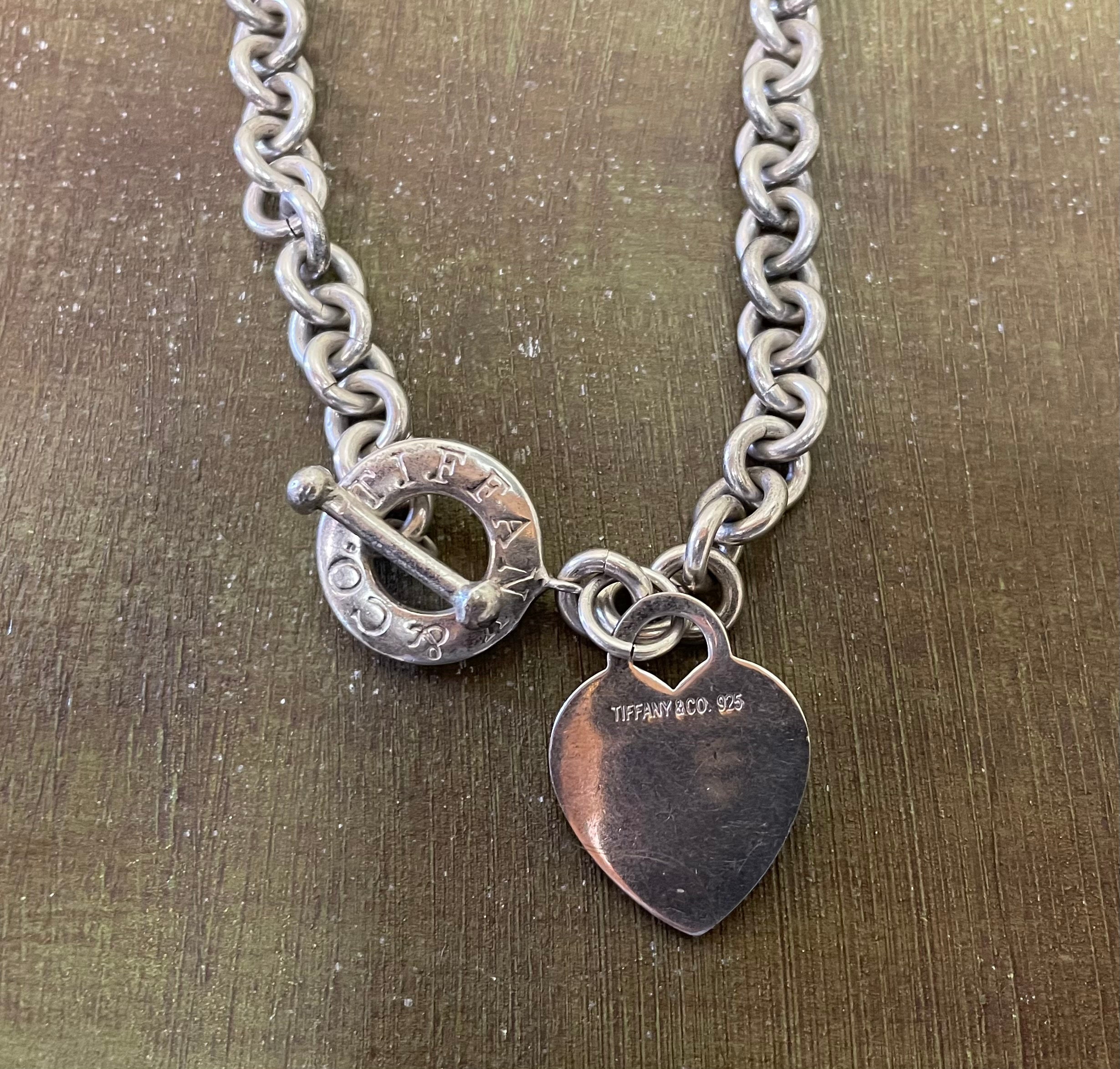Tiffany and co toggle necklace deals