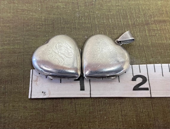 Unique double heart / connected  heart pendant.#2… - image 7