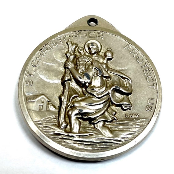 Vintage large St Christopher San Juan Capistrano … - image 1