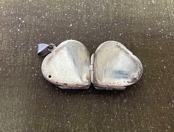 Unique double heart / connected  heart pendant.#2… - image 2