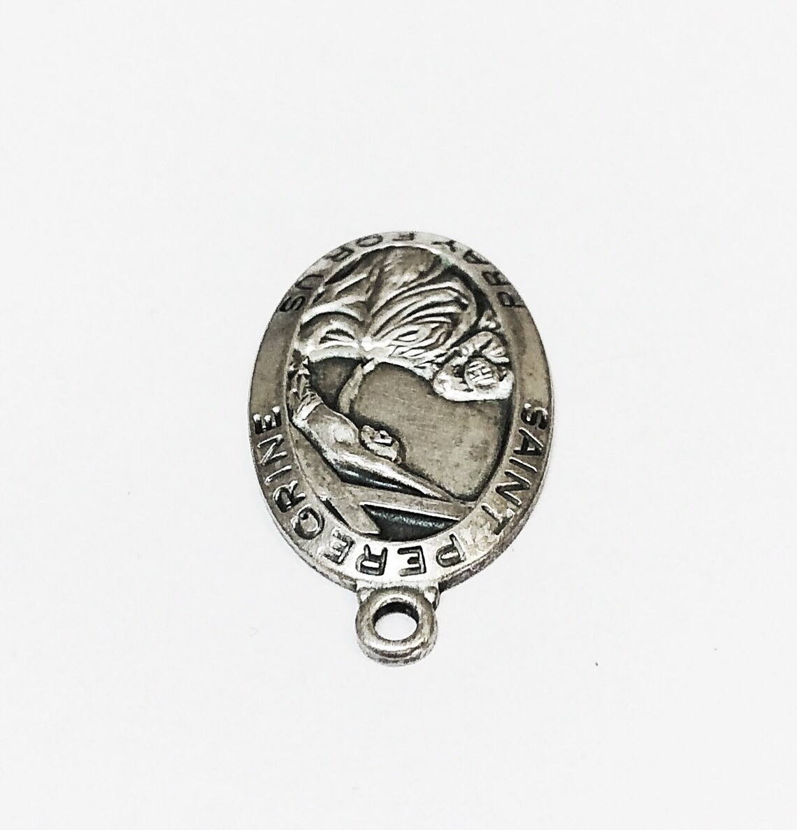 Stunning Sterling Silver Religious Prayer Pendant pray Etsy