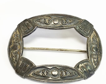 Vintage Sterling Silver Brooch